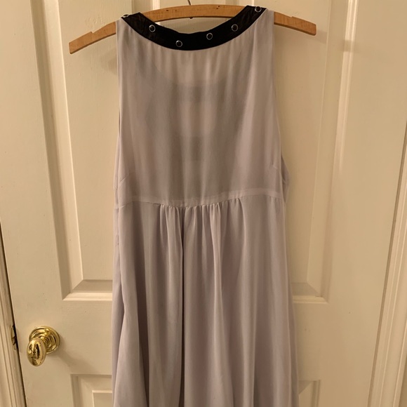 Banana Light Gray Beaded Dress - Picture 3 of 5